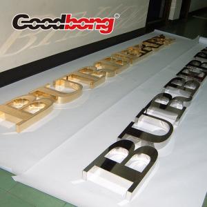 China metal sign lettering , Metal channel letters, metal letters and numbers on sale