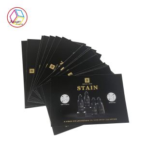 Full Color Printing Rectangular Coated Paper Gift Cards Matte Varnishing