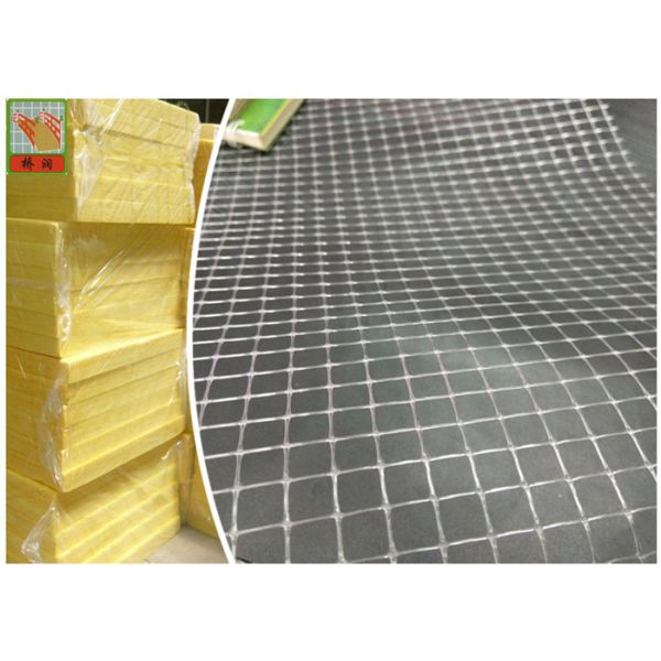 Transparent Color Strong Plastic Netting For Support Glass Wool High Tensil Strength