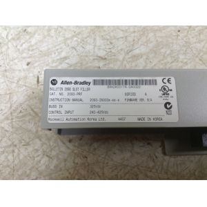 ALLEN-BRADLEY 2093-PRF Kinetix 2000 Integrated Axis Module and Axis Module