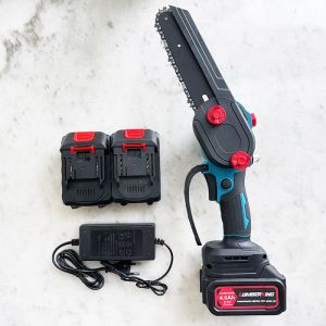 Mini Chainsaw Cordless 6 Inch Switch Security Lock Handheld Small Chainsaw