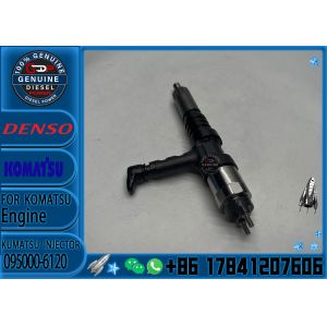 Diesel Common Rail Fuel Injector 095000-6120 For PC600 Excavator 6261-11-3100