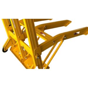 Electrostatic Spraying Rustproof Anti Vehicle Barrier With Wheels