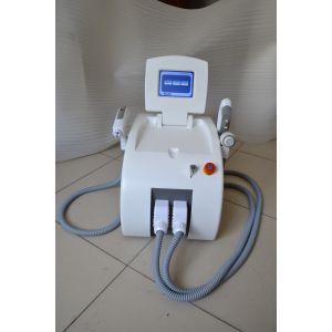 China 3 handles ipl hair removal & rf wrinkle removal & laser tattoo removal machine on sale