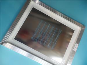 Cheap Laser Cut PCB SMT Stencil 0.15mm Stainless Steel Foil with aluminum frame for sale