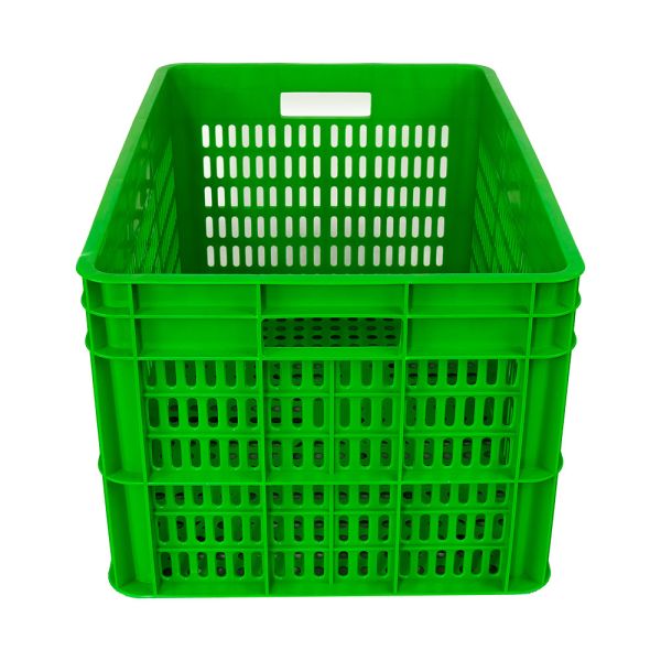 Metal Handle Plastic Basket Manufacturing for Customized Volume and PP/PE Mesh