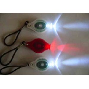 Ultra Bright LED Keychain Flashlight 5V DC With Slow And Fast Flash Mode