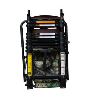 2.6m Folding Telescopic Ladder Aluminum 8 Steps Hunting Tree Stand