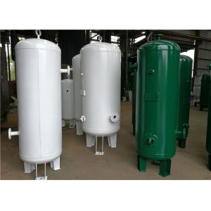 Cheap Custom Vertical Air Receiver Tank , Air Compressor Reserve Tank Pressure Vessel for sale