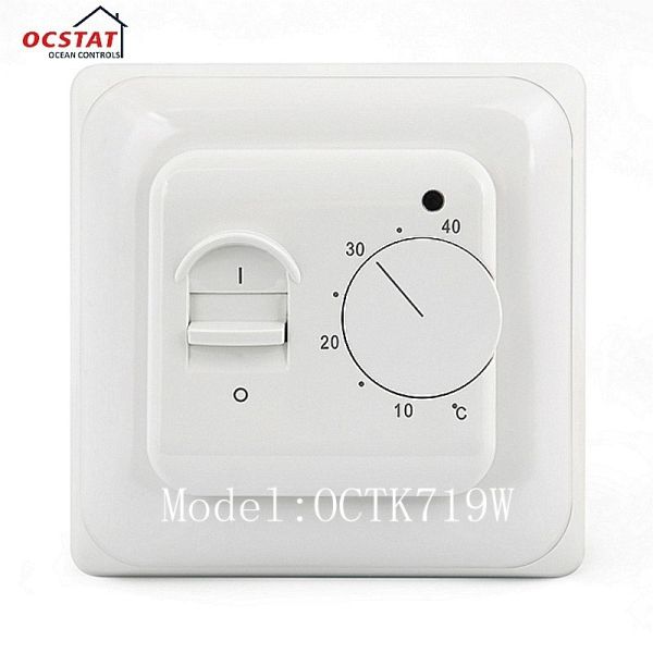 Wall Mounted Non-programmable Digital Temperature Control Water Heating Room