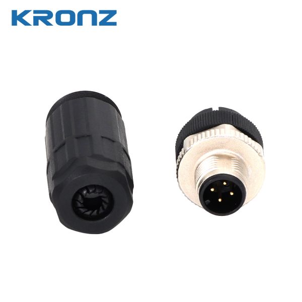 Quality M12 5-Pin Circular Connector with NBR Seal IP67 PG9 Gland wholesale