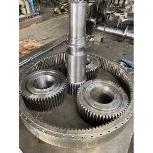 Right Hand 42CrMo4 Alloy Steel Bevel Pinion Gear And Bevel Gear Factory Price