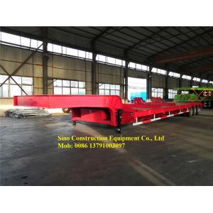 China 60T Low - Bed Semi Trailer on sale