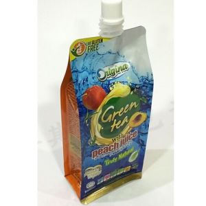 China Supplier Custom Plastic Stand Up spout Pouch with nozzle for liquid