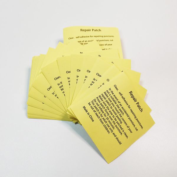 Quality Bulk Production Inflatable Repair Patches Square Matte Adhesive Repair Patches wholesale