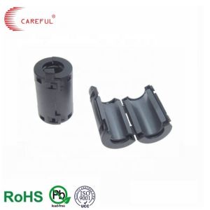 NiZn EMI Cable Clamp Ferrite Toroidal Core For HTMI Wire Harness