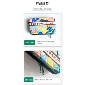 ASB+PC MATERIAL PORTABLE HARD SHELL MAKEUP BAG ONE SHOULDER PORTABLE STORAGE BAG