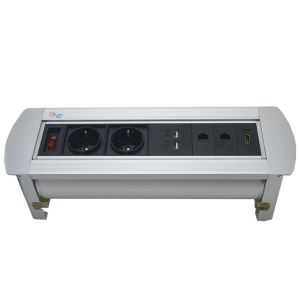 2021 hot sale office desk recessed power socket with German power