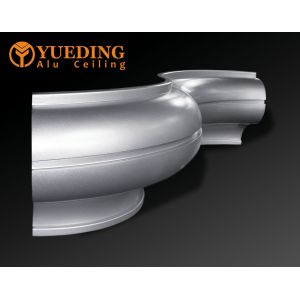 Customized Outer Wall Single Aluminum Veneer with Irregular Curved Shape