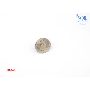 Brush Magnetic Handbag Clasp , Magnetic Bag Clasps K2048 Customized Design