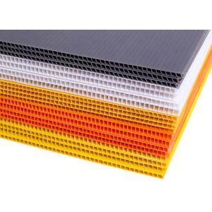 Sheet PP Hollow Board Core Flute Industrial Packing 3mm 5mm 10mm