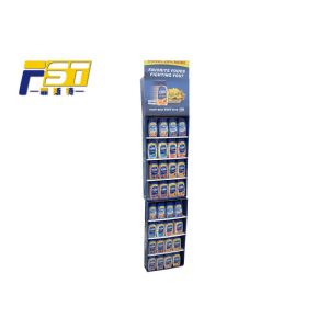 Multipurpose Cardboard Merchandising Displays Light Weight With Plastic Hooks