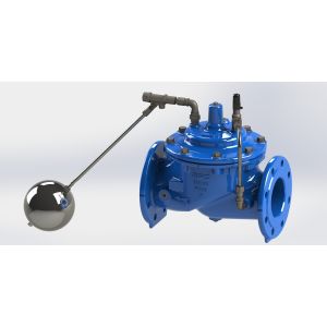SS304 Pilot Water Level Float Valve , EPOXY Coated Float Level Control Valve