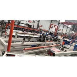 3m width Fully Automatic Single Wire Chain Link Fence making Machine with
