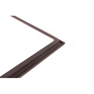 Toughed Tempered Glass Encapsulate PS Freezer Glass Shelf