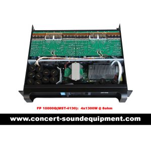 4x1300W Switching Power Amplifier FP10000Q With High Stability For Line Array