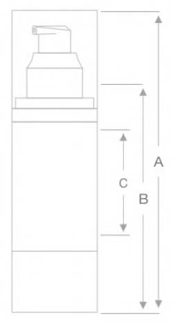 Universal Empty Foundation Pump Bottle For Lotion Cream Serum Makeup Pump Bottle GR202C