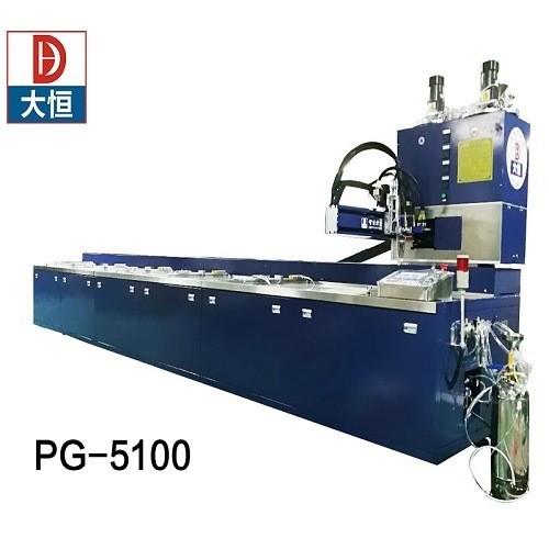 Silicone Potting Machine with /-1% Mixing Precision and Daheng Patent Plunger