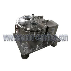 UL Listed Motor PLC Disc Centrifuge For Hemp CBD Oil Extraction With Jacket