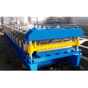 roof plate double layer forming machine