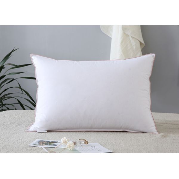 Quality 3 Chambers 100% Polyester Firm Down Pillow wholesale