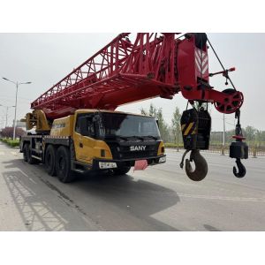 China Officially Certified Used 2021 Sany STC800T6 Truck Crane With Weichai Chassis Engine on sale