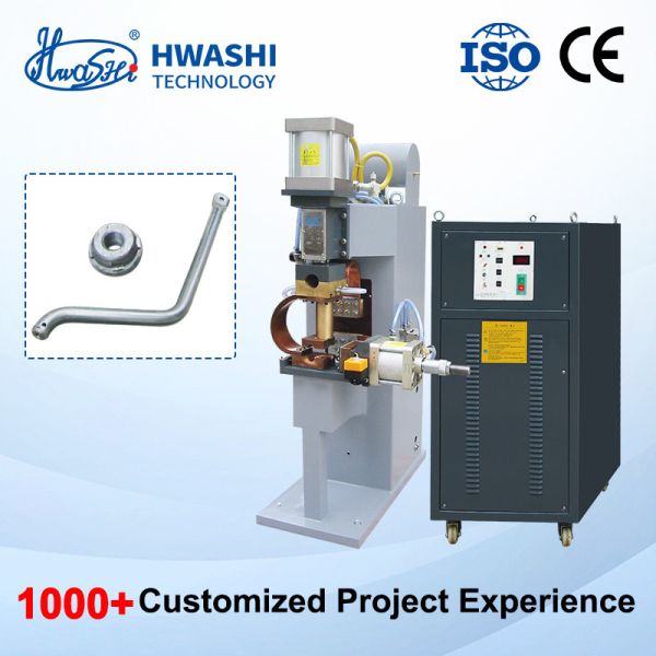 Quality Hwashi Automobile Gas Storage Tank End Cap Nut Welding Machine wholesale