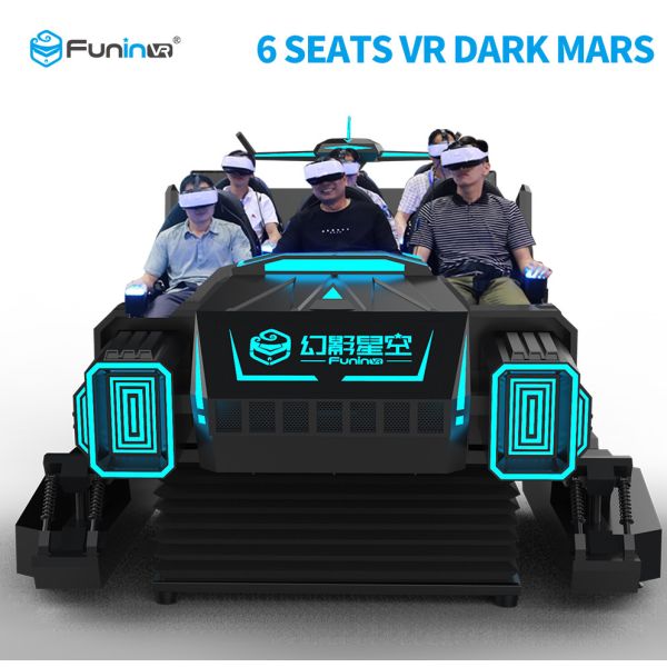 High ROI 9D VR Simulator Six Seats Virtual Reality Gaming Machine 1 Year