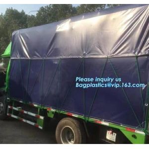 High Tear Strength Waterpoof Used Truck Tarpaulin For CaWaterproof Knife Cloth