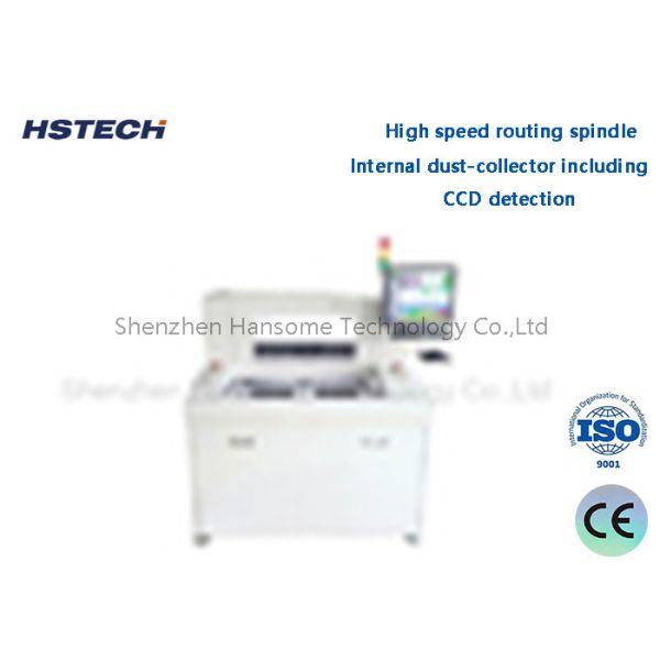 CCD Detection High Speed Routing Spindle Internal Dust-Collector Including PCBA
