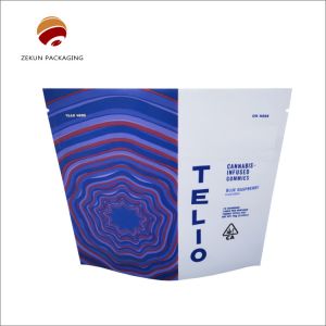 Cheap Various Styles Flexible Laminated Pouches Flat Bottom Food Packaging for sale