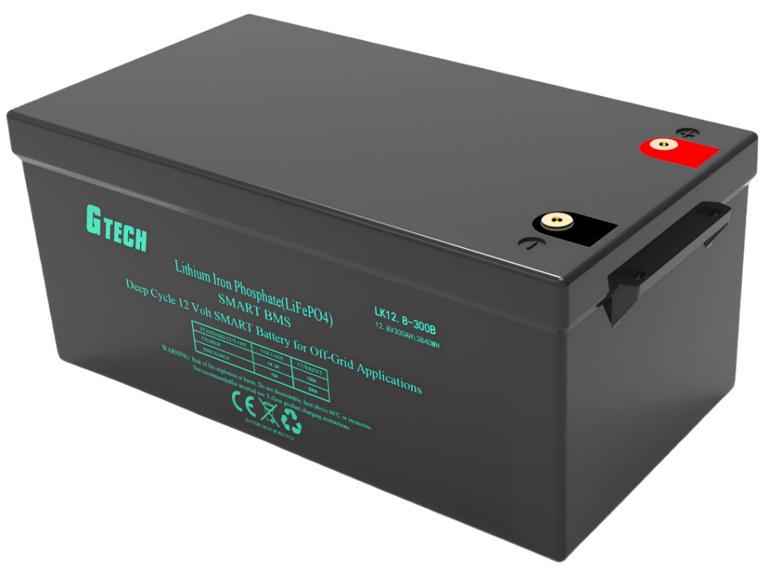 Large Capacity 12V 300Ah Lithium Battery For Solar And Power Back-Up