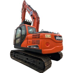 DL06 Engine Model Doosan Crawler Excavator Advanced Hydraulic System and power