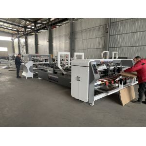 Convenient Operation Electric Driven Carton Folding and Gluing Machine for