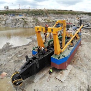 Cheap 28inch Cutter Suction Sand Dredger for 447t Displacement and Rexroth Hydraulic System for sale