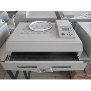 T962C With Exhaust 2500w SMT Reflow Oven 400*600mm Infrared IC Heater BGA SMD