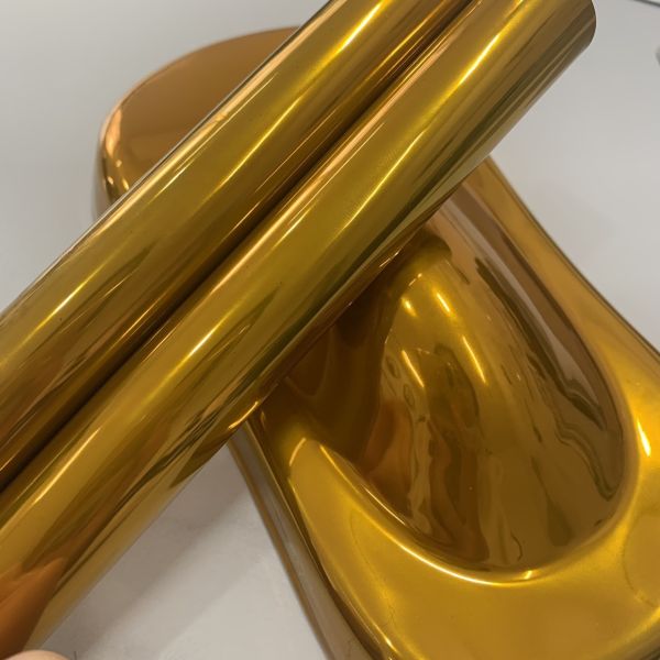 Quality Double Layer Dry Plating Clear Candy Gold Powder Coat Weather Resistant wholesale