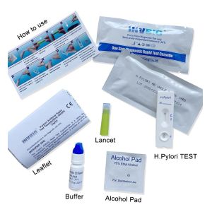 Custom One Step Antibody Cassette Test For Stomach Ulcer Test