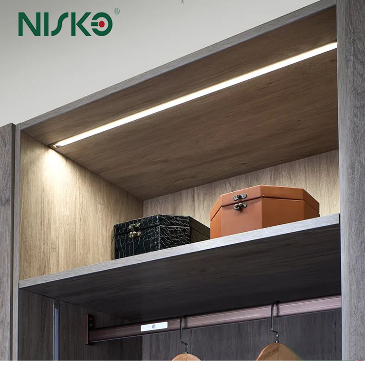 LED Linear Light Strip Adjustable Angle Ceiling Surface Mounted Batton Lamp