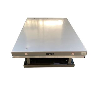 Max Height 70.08in Stationary Hydraulic Scissor Lift 2 Ton Double Scissors